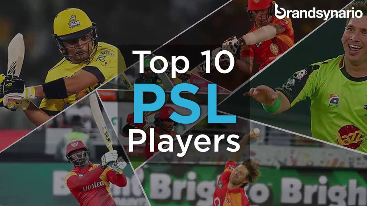 Top 10 PSL Players of 2018 - Brandsynario