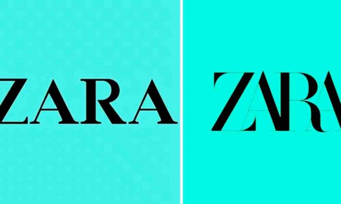 zara's new logo