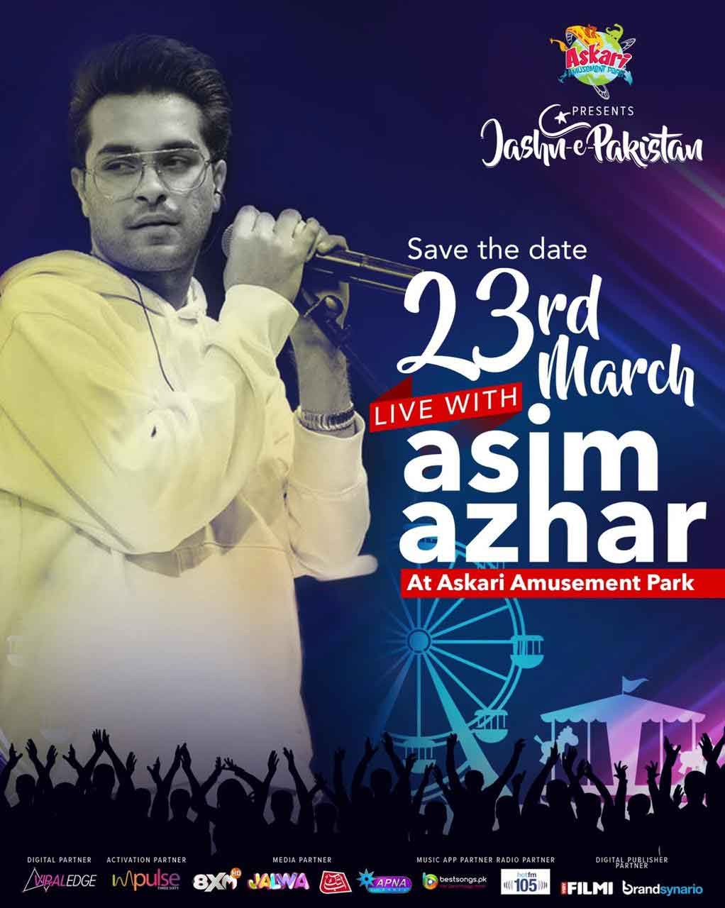 Asim Azhar Pakistan Day Concert