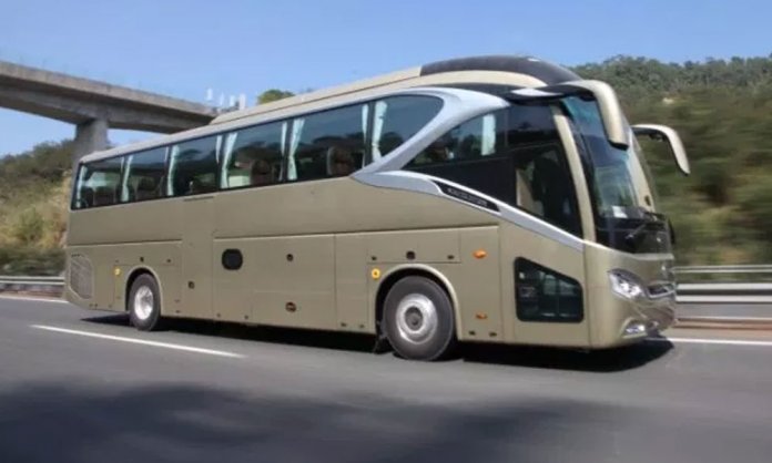 Chinese Busses in Pakistan