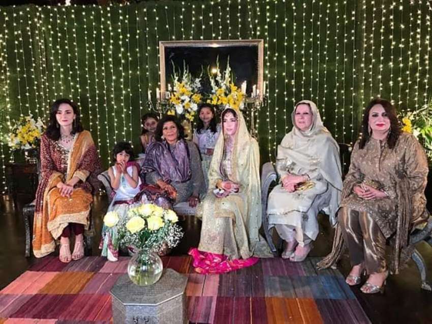 mran khan niece's wedding