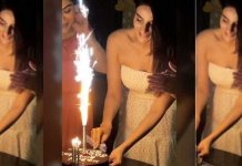 saba qamar dance video