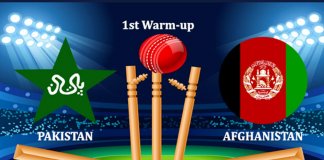 Pakistan vs Afghanistan warm up match