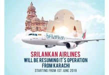 srilankan airlines in pakistan