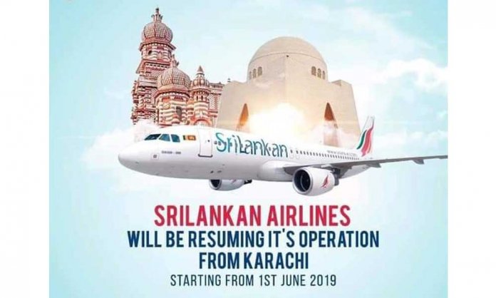 srilankan airlines in pakistan