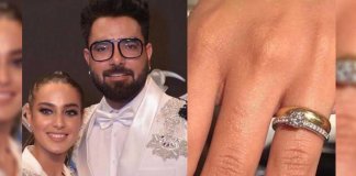 Iqra Aziz's Engagement Ring