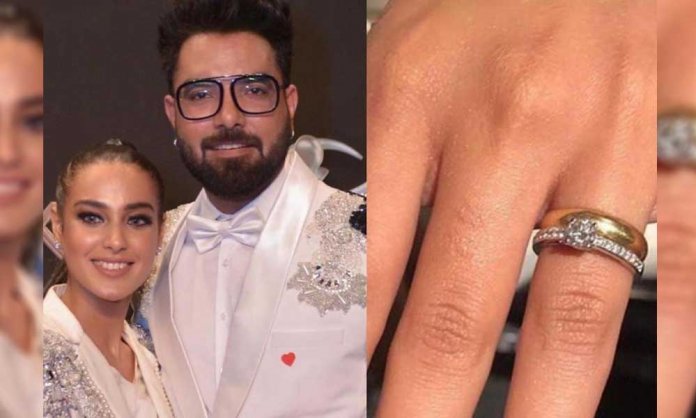 Iqra Aziz's Engagement Ring