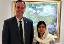 malala with quebec minister