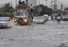 rain in karachi