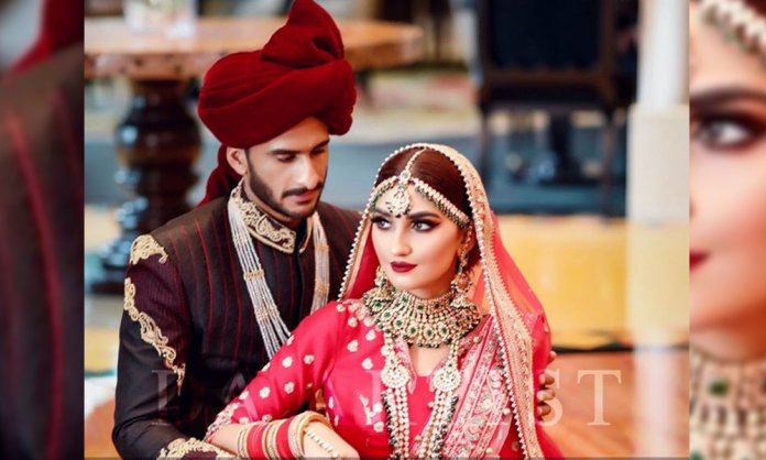 hassan ali and wife