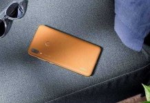 Y7 Prime 2019 faux leather