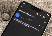 gmail dark mode