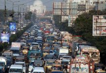 karachi traffic jam