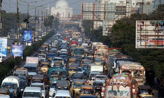 karachi traffic jam