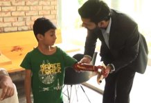 pakistani engineer robotic arm