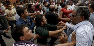 asf and civilians fight airport