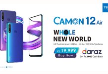 camon 12 air