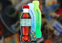coca-cola ocean bottle
