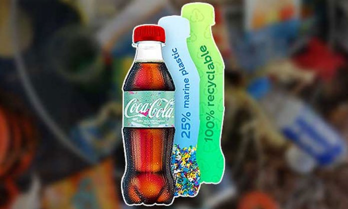 coca-cola ocean bottle