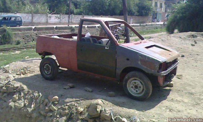 mehran pickup concept