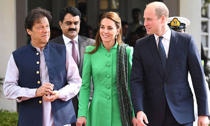 royal couple meet imran khan