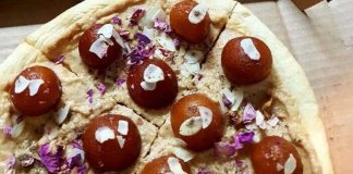 Gulab-Jaman-Pizza