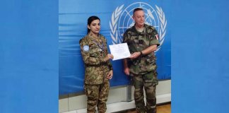 Maj Saima Rehman UN Peacekeeper