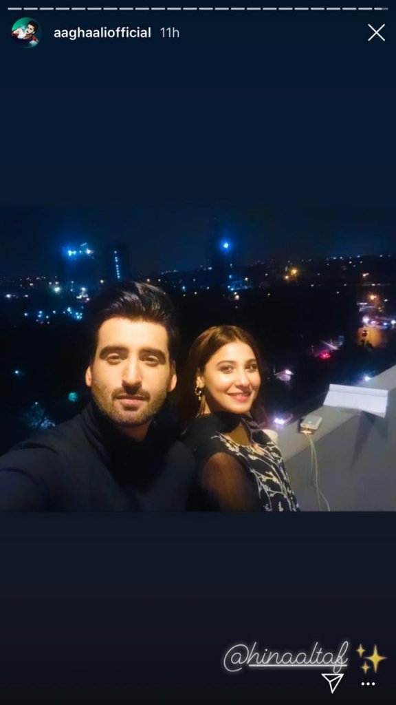 agha ali and hina altaf