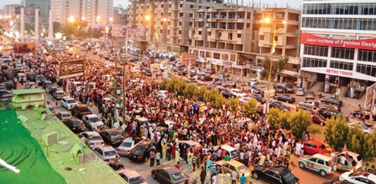 karachi protests