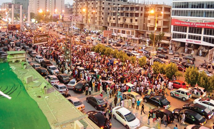 karachi protests