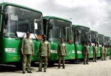 green line bus project