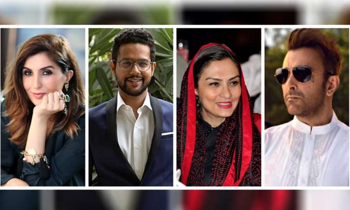 Pakistani Celebrities supporting Musharraf
