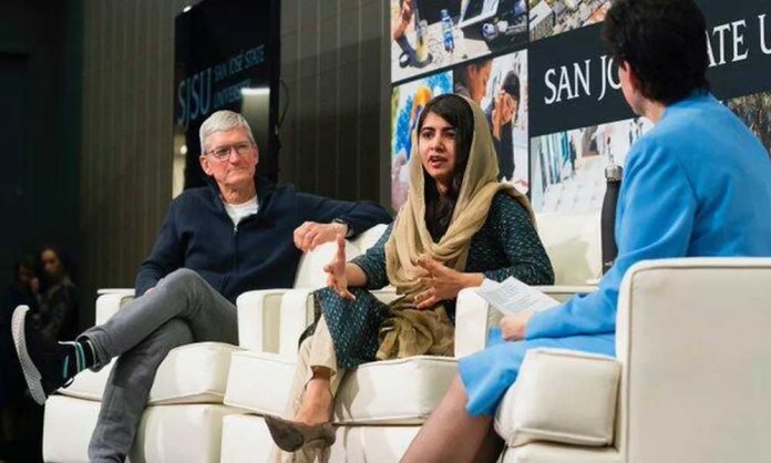 Tim Cook Fan of Malala