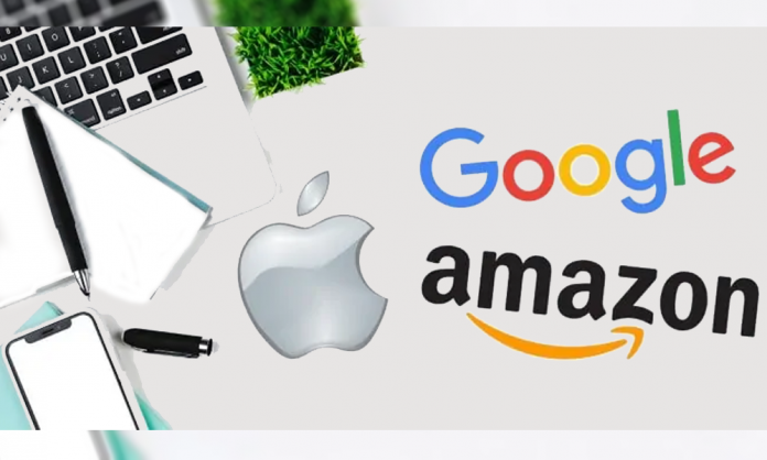 google apple amazon