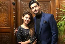 Agha Ali and Hina Altaf
