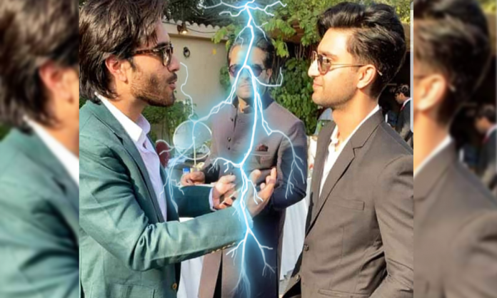 Feroze Khan and Ahad Raza