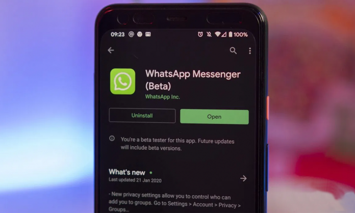 whatsapp dark mode