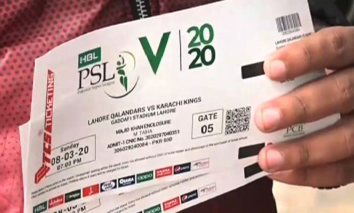 PSL Ticket