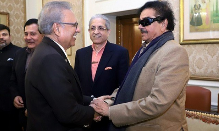 Shatrughan Sinha met Arif Alvi