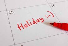 public holiday 2020