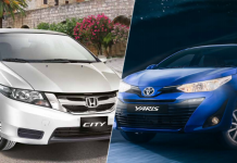 yaris vs city