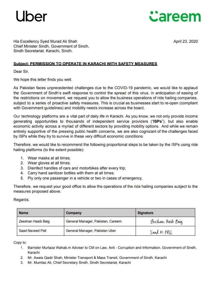 Impact of covid 19 on ride hailing services in Pakistan