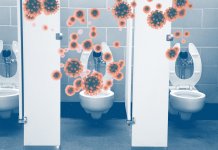 Flushing toilet