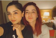 Hania Amir cooking session