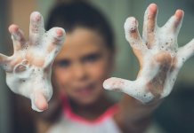 hand washing