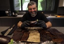 This Chef Is Making Eco-Friendly Masks Using Eggplants!