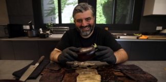 This Chef Is Making Eco-Friendly Masks Using Eggplants!