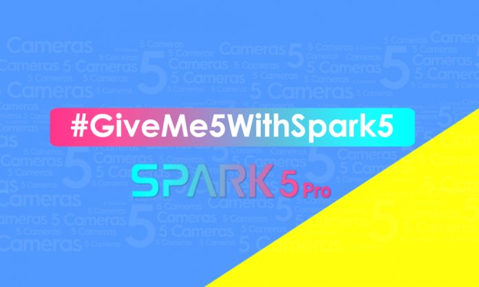 #GiveMe5WithSpark5 Campaign