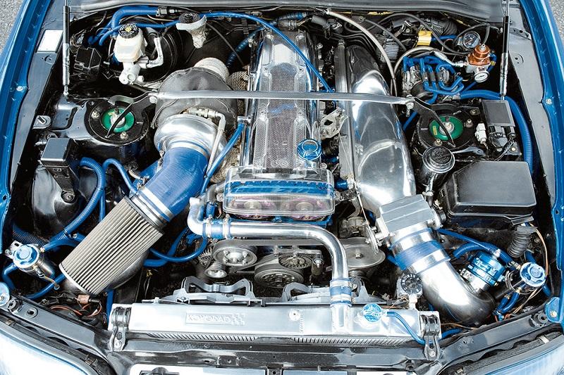 turbo charged engine