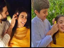 Falak and sara and the recreated photo